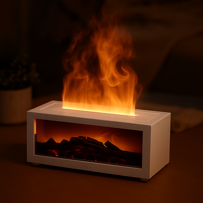 Cozy fireplace diffuser